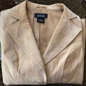 Women’s Mark Alan 100% suede jacket size large